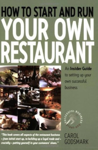 Image of How to Start and Run Your Own Restaurant