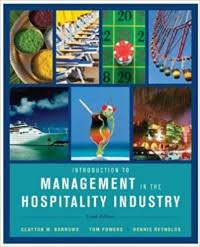 Image of Introduction to Management in the Hospitality Industry