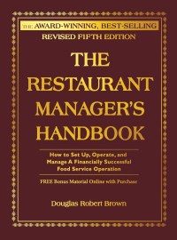 Image of The Restaurant Manager's Handbook